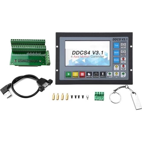 Système de contrôle Mouvement Hors Ligne CNC DDCSV3.1 Contrôleur Moteur au Lieu d'un boîtier métallique(DDCSV3.1 3-Axis) (1/5)