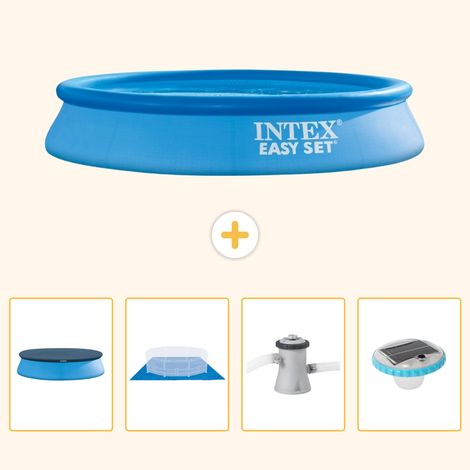Intex Piscine Easy Set Ronde - 305x61 cm - 5-pièces S74 (1/5)