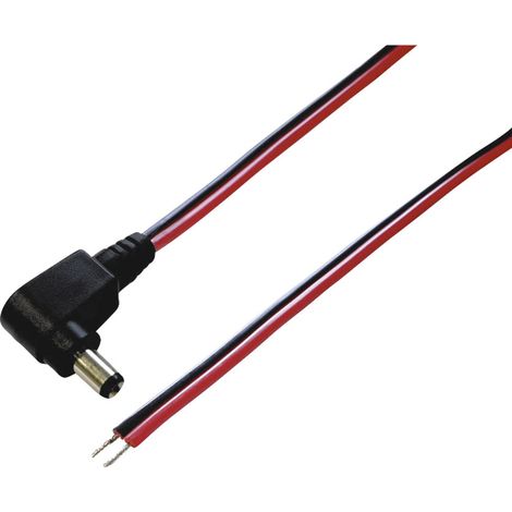 BKL Electronic 075104 Niedervolt-Anschlusskabel Niedervolt-Stecker - offene Kabelenden 5.50 mm 2.10