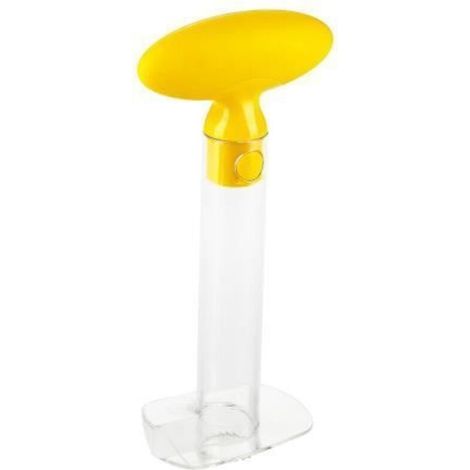 K2080714 découpe-ananas jaune pratique et inoxydable (1/5)