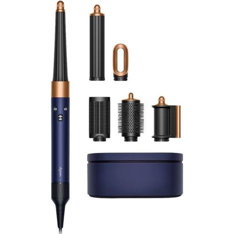 Moldeador multifunción y secador Dyson Airwrap i.d. Liso+Ondulado Azul de Prusia/Cobre