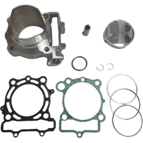 Kit Cylindre et Piston 77mm pour Moto de Cross - Options avec/sans Goupille de Position (Trou) - Compatible Kawasaki KX250F, Suzuki RMZ250 - Ensemble Complet de Réparation Performance (1/5)