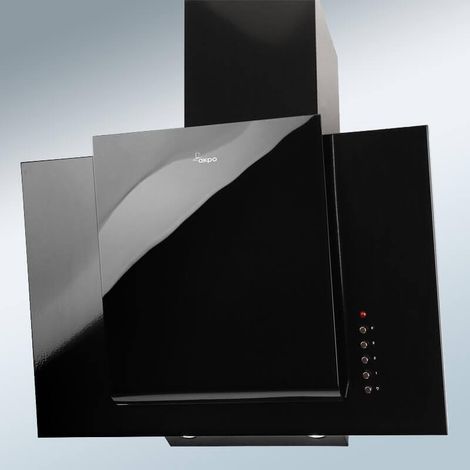 Dekorative Haube Akpo WK-4 Grand Eco schwarz 140 Watt (1/3)