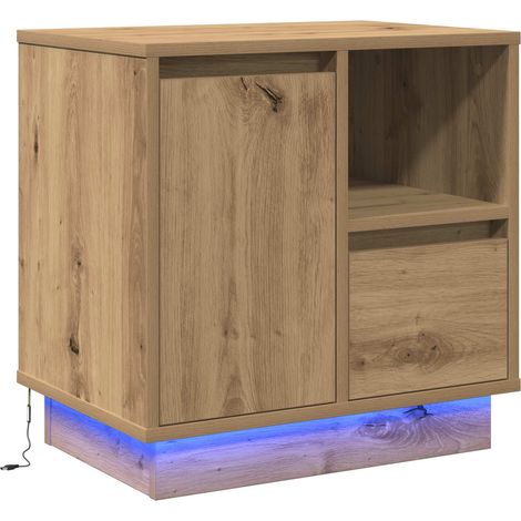 Nachttisch Artisan-Eiche 50 x 34,5 x 50 cm Holzwerkstoff (1/5)