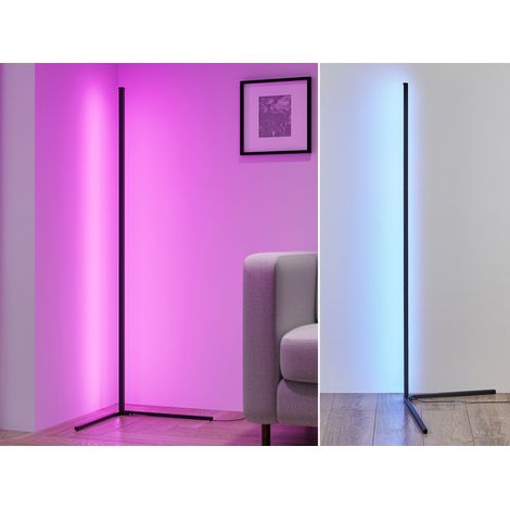 LED Stehleuchte LEVEL mit Fernbedienung, RGB & Sound Control, H: 141cm (1/5)