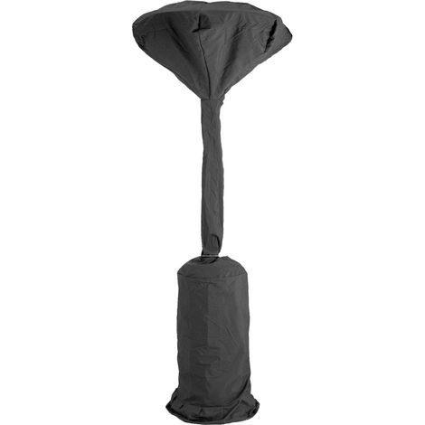 Housse de protection imperméable de Parasol chauffant Haute qualité polyester h 230 x Dh 90 x Db 48 cm couleur anthracite (1/3)