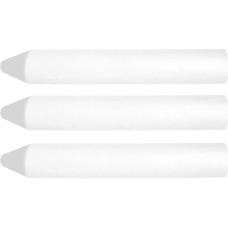 Gessetti tecnici bianchi, 13 x 85 mm, 3 pezzi. (1/2)