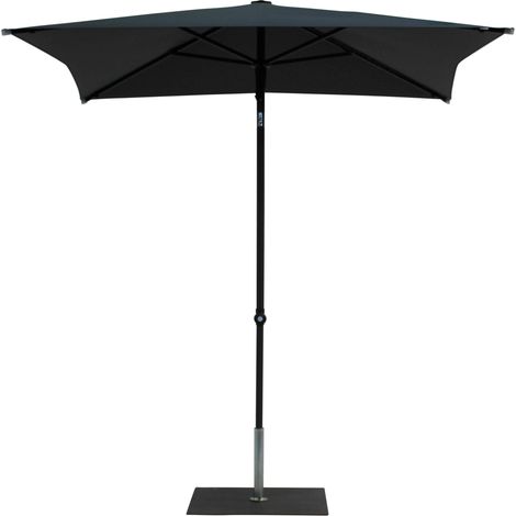 Ombrellone da Giardino 2x2 m Palo Ø38 mm in Alluminio Tessuto Poliestere Trend Antracite (1/5)