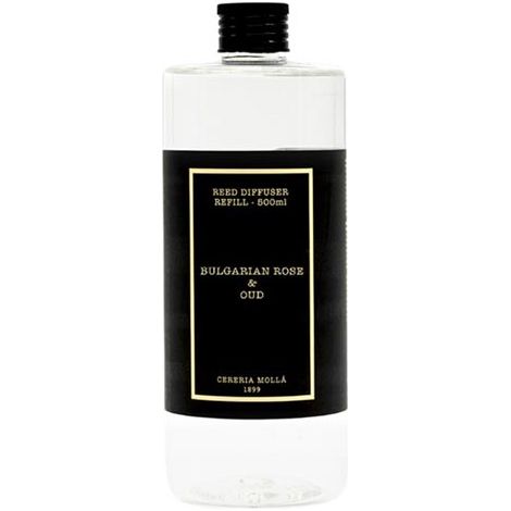 Recharge pour diffuseur Rose Bulgare & Oud Cereria Molla (500 ml)