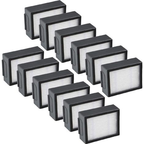 12er-Pack Ersatzfilter mit iRobot Roomba i & e i7 e5 e6 + J7 Staubsauger-Ersatzteilzubehör (1/4)