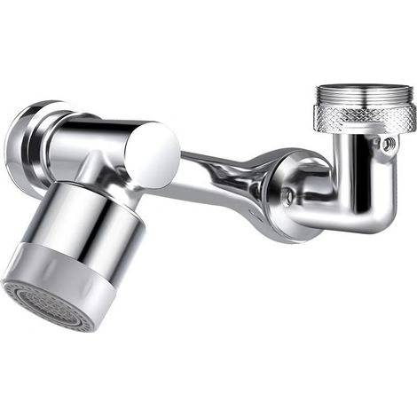 Wasserhahnverlängerung, 1080° schwenkbarer Wasserhahn-Luftsprudler, 2 Einstellmodi (1/5)