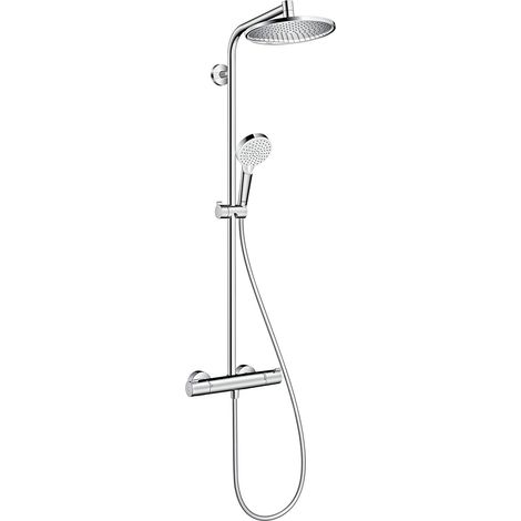 Hansgrohe Crometta S 240 Duschsäule 1 Strahl, mit Thermostatmischer, Chrom (HG-27267000)