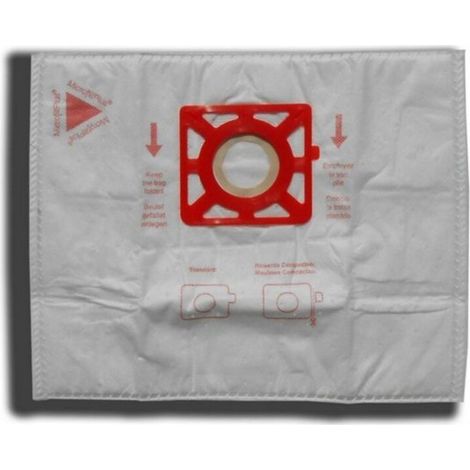 Rowenta Compacteo bolsas aspiradora blancas lote 6 bolsas de papel