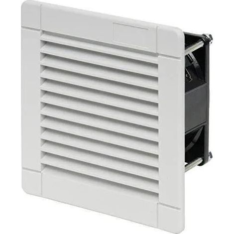 Finder Ventilador con filtro silencioso metálico 114x114x41 mm