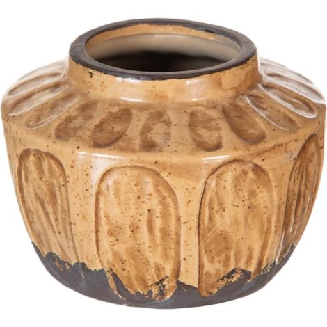 Vase en céramique vieillie