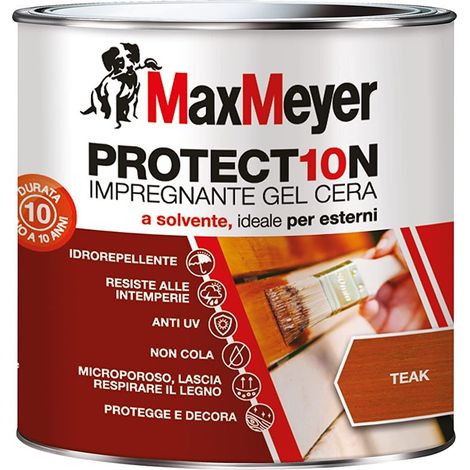MAXMEYER PROTEC10N IMPREGNANTE A SOLVENTE 0,75L TEAK (1/4)