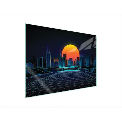 PLACA PROTECTORA DE VIDRIO PARA ESTUFA 70x52 CITY (1/5)