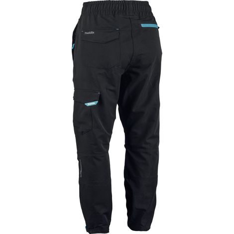 Makita Womens Size 8 Axis 4 Way Stretch Work Jogger Secure Zip Pockets MK301W