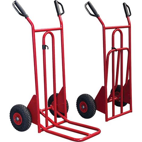Carrello pieghevole 250 kg di capacità di carico - Pneumatici - 810201021