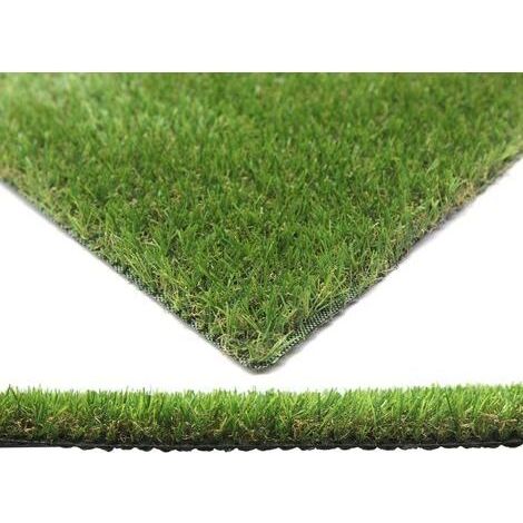 DEESSE SHOP-Gazon artificiel en rouleau 1m x 1m (Hauteur 15 mm) de See Green - Pelouse réaliste, durable et facile d'entretien (1/4)