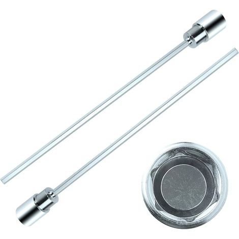 Stück Schraubendreher-Verlängerung, Verlängerungskurbel mit 19 mm Mutternadapter zum Abschrauben von Halterungen 30 cm lang, Verlängerungskurbel für Kurbelhalterungen (1/4)