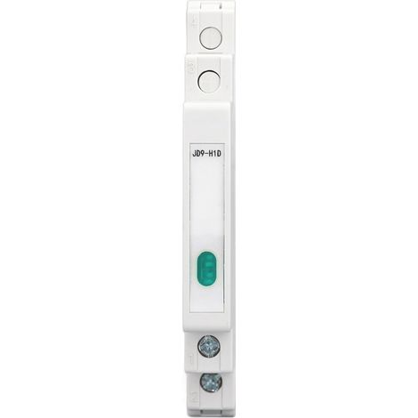 Voyant lumineux LED sur rail DIN 230 V CA/CC, montage modulaire JD9-H1D pour lignes électriques de télécommunications (1/5)