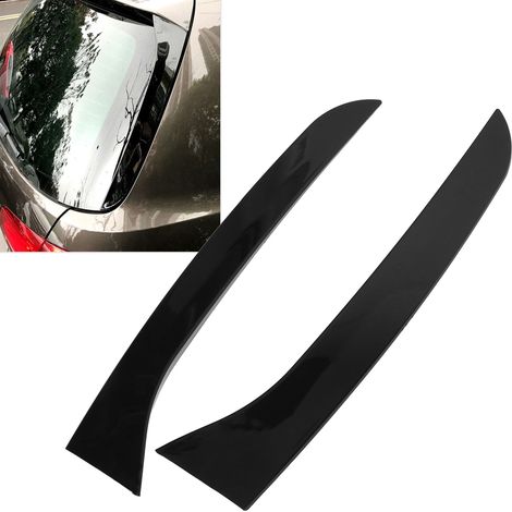 Fahrzeugmodifikation für VW Passat B7 Touring Edition 2011-2015 Seitenflügel (ein Paar, links und rechts) glänzend schwarz (ZST-149) (1/5)