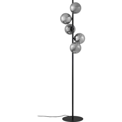 Stehlampe "Orbelia" aus Glas für Wohnzimmer & Esszimmer von Lindby (1/5)