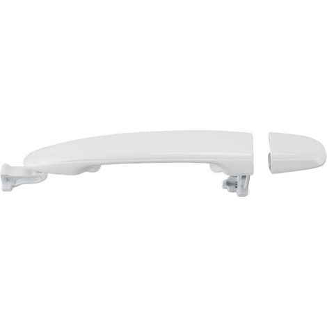 Poignée de porte arrière avec cache en ABS blanc, gauche ou droite, 69213 28010 A1, pour Alphard AH10, Noah R60 et Voxy. (1/5)