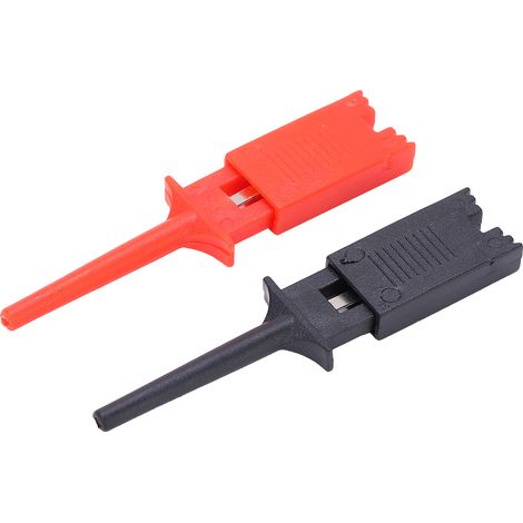 Flache Prüfhakenklemmen, leichter flacher Prüfhaken-Sondengreifer für elektrische Prüfungen (1/5)