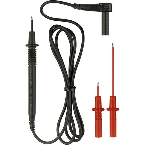 Benning 044119 Sicherheits-Messleitungs-Set Lamellenstecker 4 mm Prüfspitze 1.00 m Schwarz 1 St. (1/3)