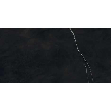 Carrelage effet Marbre Noir Impérial 120x60x0,9 cm Brillant Orsiano - Sol et mur intérieur (vendu par carton de 1,44 m²) - RO'MA CARRELAGE
