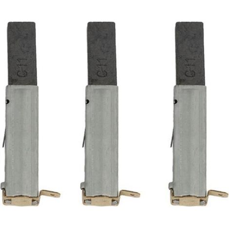 3 Pièces Balai de charbon, Accessoire moteur universel, Pour aspirateur industriel 30L à 90L (1/3)