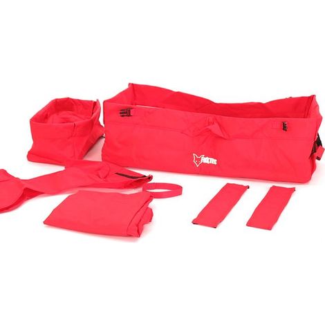 FUXTEC Stoff Bezug Bollerwagen komplett in Rot CT-500 - faltbarer Bollerwagen Wechselbezug (1/2)