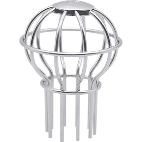 Filtres pour gouttière,1 Pcs（75mm）, Fuite GouttièRe Garde Filtre, La protection des ballons en fil de fer pour tuyau de gouttière arrête le blocage des feuilles de boue de mousse