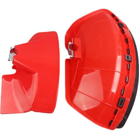 Protection de tondeuse à gazon, protection de tondeuse à gazon avec 2 vis, adaptée aux accessoires de débroussailleuse 38 mm (1/5)