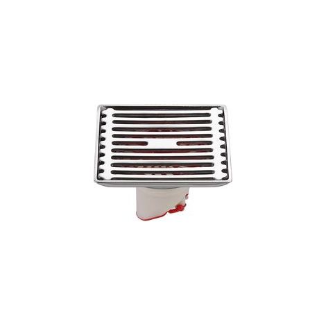Siphon de Sol en Acier Inoxydable, Siphon de Sol pour Machine à Laver Anti-Clog de Déodorant de Salle de Bain, Plastique, droit (1/5)