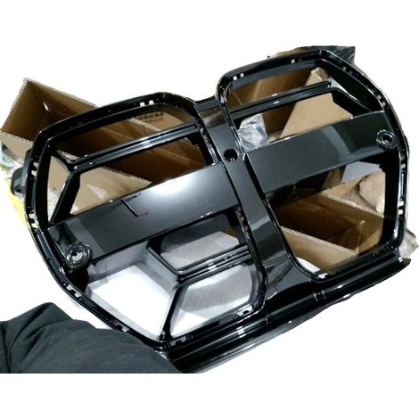 Rejillas para parachoques, estilo CSL, compatibles con modelos 2021-2025, negro brillante. (1/2)