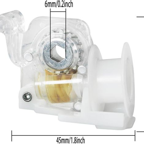 Kit de réparation DIY de 6 pièces pour enrouleur de corde à modulation de fréquence de store vénitien, destiné à la transmission de levage des stores vénitiens. (1/5)