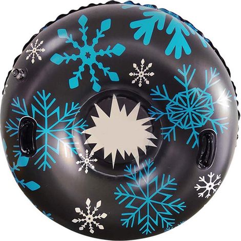 Bague de ski PVC gonflable et durable, luge tube d'hiver pour enfants, équipement de ski, cadeau pour enfants. (1/5)