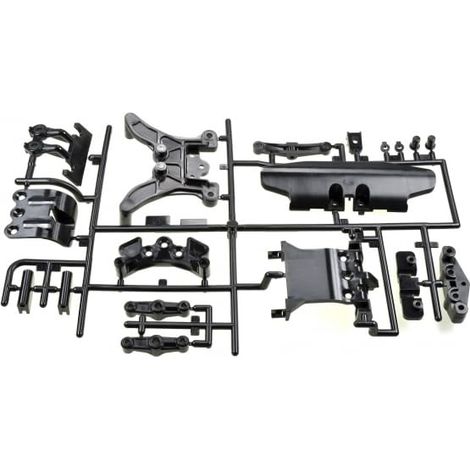 TAMIYA 319000562 - Ponte Ammortizzatore Anteriore e Posteriore TT02B