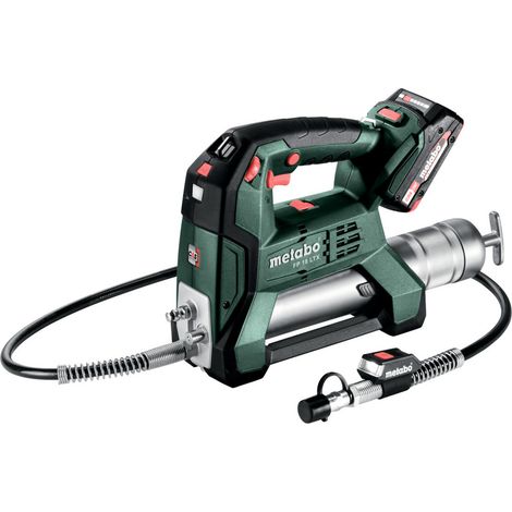 Metabo Akku-Fettpresse FP 18 LTX, 2x 2,0 Ah und Ladegerät in metaBOX 165 L (1/5)