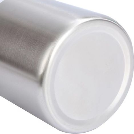 Calice per vino in acciaio inox color argento, accessori per il vino (1/5)