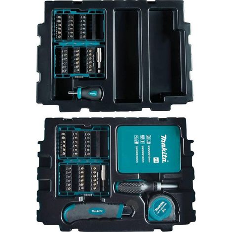 Coffret de 96 forets et mèches MAKITA B-49725 coffret Makpac (1/5)