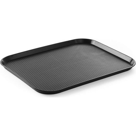 Plateau En Plastique - Rectangulaire - Antidérapant - Pour Restauration Rapide Café Restaurant Buffet - 1 Pièce (1/5)