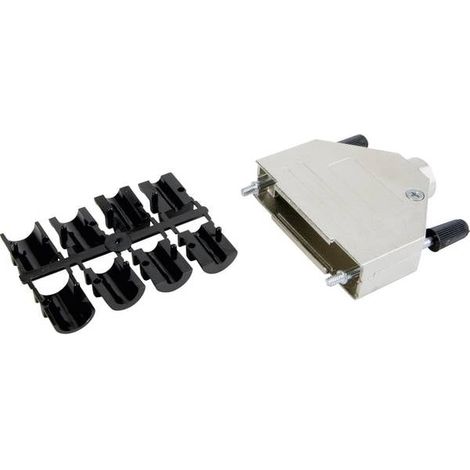 Conec 165X02619XE 165X02619XE Guscio SUB-D Numero Poli (num): 15 Metallo 180 ° Argento 1 pz.