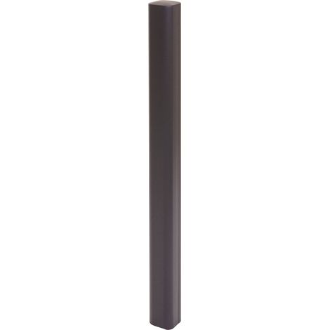 [NON UTILIZZATO] Montante basso pilastro per frangivento fendivista modello Sarthe alluminio 98cm antracite (1/5)