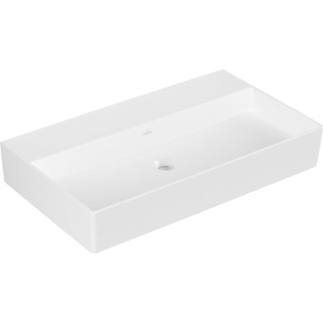 Villeroy & Boch Memento 2.0 lavabo mural, sans trou pour robinet, (1/2)