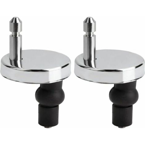 Stück Universal-Toilettensitzbefestigungen, Toilettensitz mit Scharnier, Toilettendeckelabdeckung, Toilettensitzbefestigungen, Ersatz-Toilettensitzbefestigung, Toilettensitzbefestigung