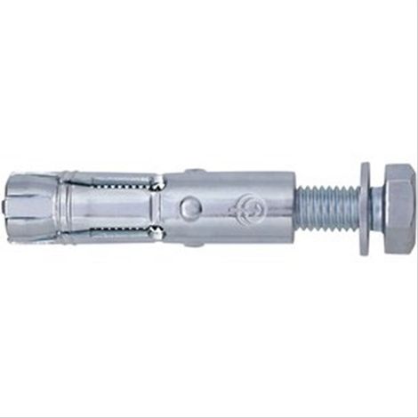 Cheville métallique à quatre segments Ø20mm L=80mm, pour vis ØM12x90 boîte de 20